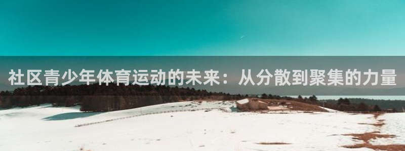 社区青少年体育运动的未来：从分散到聚集的力量